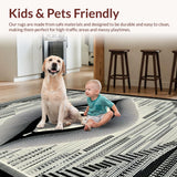 Elegant Earthy Tones Runner(Black)