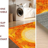 Joyful Multicolored Sun Design(Orange)