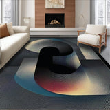 Elegant Modern Swirl Visual Effect(Gray)