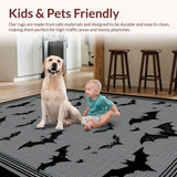 Chic Gothic Inspired Textile(Black)