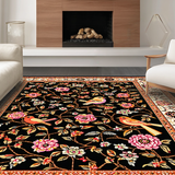 Striking Elegant Floral Composition(Black)