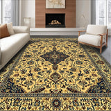 Ultra Soft Area Rug, Non Slip, Stain Resistant, Washable Area Rugs for Living Room, Bedroom, Elegant Paisley Luxe Aesthetic(Beige)