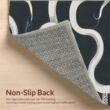 Bold Transitional Serpent Imagery(Black)