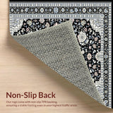 Sophisticated Distressed Floral Aesthetic(Black)