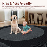 Contemporary Circular Elegant Design(Black)