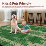 Earthy Toned Rustic Geometric Design(Green)