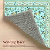 Eclectic Vintage Springtime Imagery(Blue)
