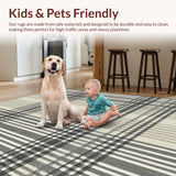 Chic Modern Geometric Contrast(Beige)