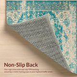 Luxurious Aqua Medallion Design(Blue)