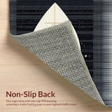 Contemporary Textured Ogee Motif(Blue)