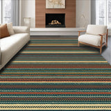 Ultra Soft Area Rug, Non Slip, Stain Resistant, Washable Area Rugs for Living Room, Bedroom, Rustic Multicolor Fishing Cabin Porch Doormat(Brown)
