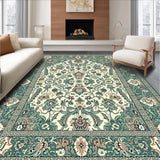 Artistic Green and Ivory Harmony(Ivory)