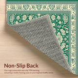 Vibrant Multicolor Paisley Elegance(Green)