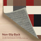 Chic Rustic Monochrome Checker Design(Beige)