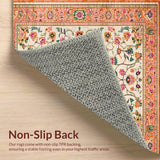 Contemporary Bright Floral Fusion(Ivory)