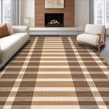Stylish Urban Checkered Influence(Beige)