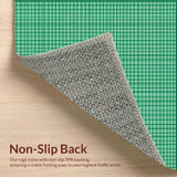 Elegant Checkered Decor(Green)