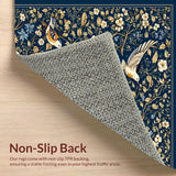 Lush Garden Inspired Motif(Blue)