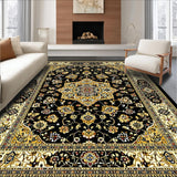 Luxurious Vintage Oriental Tapestry(Black)