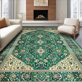 Luxurious Vibrant Floral Design(Green)