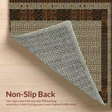 Contemporary Artistic Leopard Flourish(Beige)