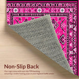 Artistic Cowgirl Vibe Floor Decor(Pink)