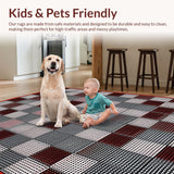 Classic Multicolored Checkered Aesthetic(Red)