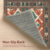 Colorful Modern Lattice Design(Red)