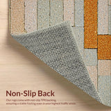 Ultra Soft Area Rug, Non Slip, Stain Resistant, Washable Area Rugs for Living Room, Bedroom, Minimalist Bedroom Area Rug for High Traffic Viscose(Gray)