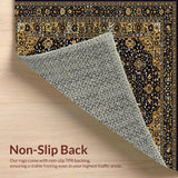 Elegant Dark Brown Botanical Motif(Black)