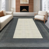 Chic Minimalist Black and Ivory Design(Black)