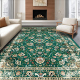 Chic Earth Toned Distressed Motif(Green)