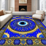 Striking Monochrome Eye Motif(Blue)