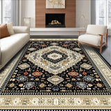 Chic Jute Circle Design Element(Black)