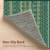 Elegant Floral Watercolor Motif(Green)