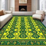 Modern Abstract Symmetrical Motif(Green)