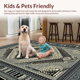 Lush Earthy Toned Patterned Charm(Black)