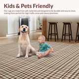 Contemporary Farmhouse Linear Style(Beige)