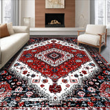 Artful Vintage Floral Composition(Red)