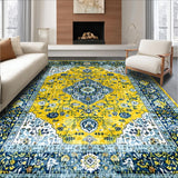 Elegant Rustic Geometric Motif(Yellow)