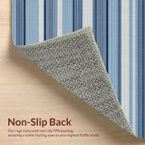 Minimalist Rustic Striped Texture(Blue)