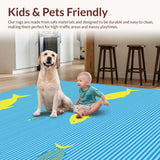 Bright Nautical Theme with Fish Design(Blue)