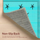 Bright Aqua Nautical(Blue)