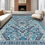 Stylish Ogee in Cool Hues(Blue)