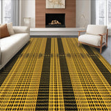 Ultra Soft Area Rug, Non Slip, Stain Resistant, Washable Area Rugs for Living Room, Bedroom, Edgy Modernist Animal Design Approach(Gold)