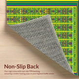 Whimsical Geometric Entryway Accent(Green)