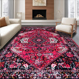 Contemporary Floral Ogee Style(Red)