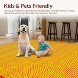 Energizing Colorful Geometric Dot Arrangement(Red)