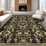 Eclectic Gold Artistic Whimsy(Black)