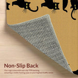 Cozy Black Cat Aesthetic(Beige)